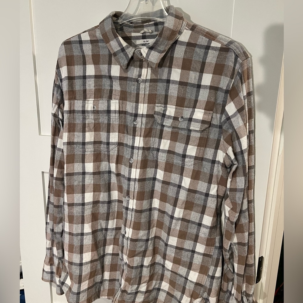 Prana flannel shirt